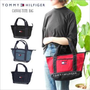 Tommy Hilfiger トミーヒルフィガー トートバッグ キャンバストート サブバッグ ファスナー付 通勤 通学 送料無料 BAG  #tm940hd9