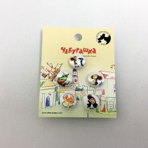 チェブラーシカ　プッシュピン