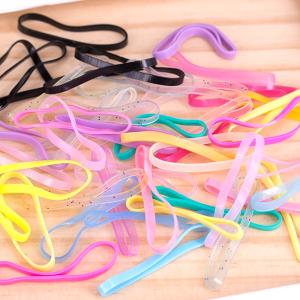 からまないゴム 大サイズ 約48個 子供 キッズ ベビー ハンドメイド 手芸材料 パーツ 素材 ch-150109-6