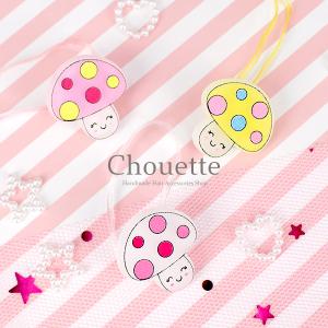 ゆめかわラメのレインボー/流れ星のヘアゴム/クリップセット 4個