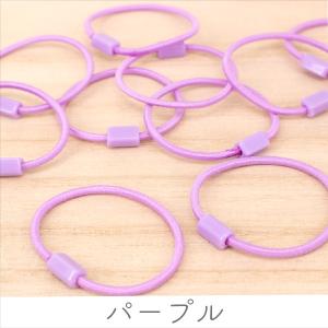 ヘアゴム キッズゴム 台座つきミニゴム 6色 ...の詳細画像2