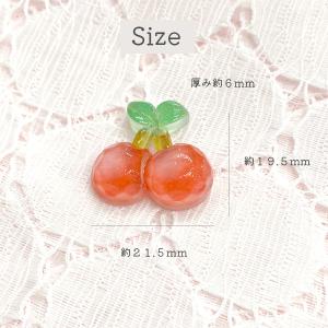デコパーツ フルーツ スイーツ 4個 キッズ ...の詳細画像2