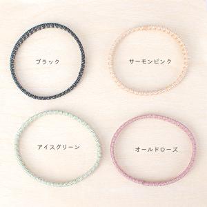 ヘアゴム リングゴム 平タイプ 8色 資材 ハ...の詳細画像2