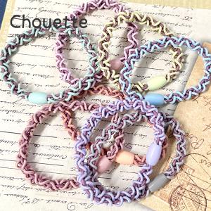 レジンヘアゴム　プードル ヘアゴム リングゴム プードル 太ゴム 全8色 パーツ レジン