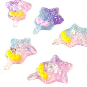 デコレーションパーツ 星 アイス キャンディー...の詳細画像3