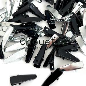 ゆめかわラメのレインボー/流れ星のヘアゴム/クリップセット 4個 ヘア