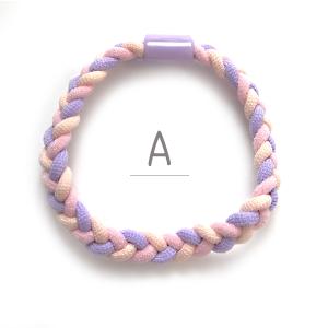 ヘアゴム ねじり ツイスト 全5色 レディース...の詳細画像1