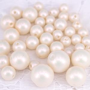 在庫処分　パール シェル風貫穴 ハンドメイド 手芸材料 パーツ 素材 pt-445