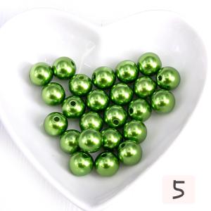 アクリルパール 10mm 穴あり 約24個 ハ...の詳細画像5