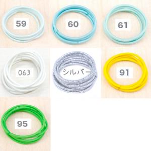 ヘアゴム 子供 おしゃれ 抗菌 リングゴム 金...の詳細画像3