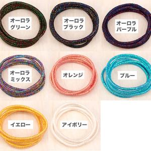ヘアゴム リングゴム ラメ 1本売り【太】 ハ...の詳細画像3