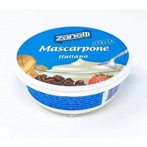 イタリア ザネッティ マスカルポーネ 250g フレッシュ チーズ　【冷蔵発送】