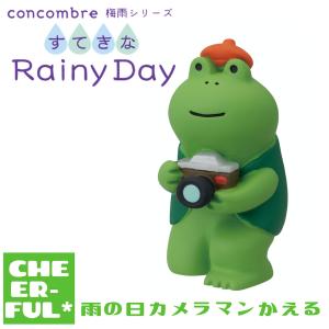 雨の日カメラマンかえる すてきなRainyDay デコレ コンコンブル クリックポスト可｜CHEER-FUL*