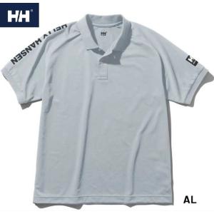 ヘリ−ハンセン（HELLY HANSEN） ショ-トスリ-ブ チ−ムドライポロ（メンズ）S/S　Team Dry Polo　　　　　 HH32000　アルミニウム｜cheerful-sports