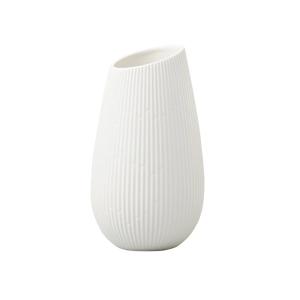 【クレイ Bien（ビエン）S】送料無料 アンティーク雑貨 花瓶 セラミックベース ホワイト おしゃれ 陶器 フラワーベース Φ9cm×高さ17cm