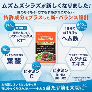 ムズムズシラズ 4個 むずむず 足 特許成分 ...の詳細画像1