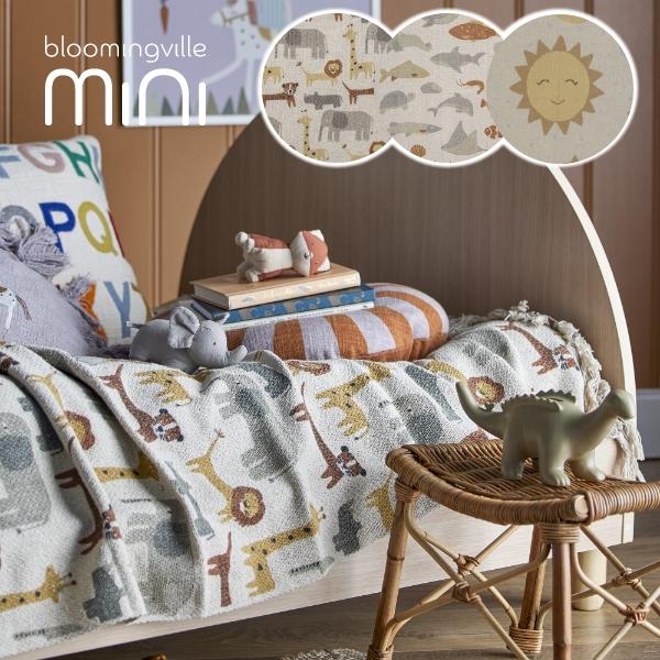 スロー ブランケット| Bloomingville MINI ブルーミングヴィル ミニ | 100×...