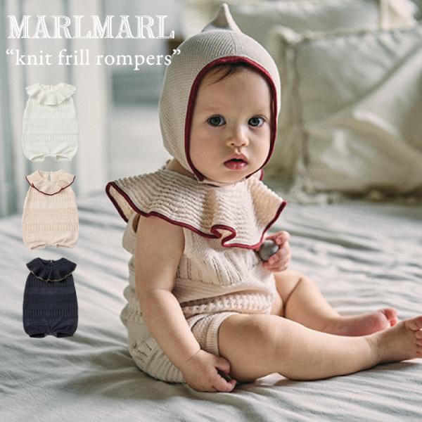 ニット ロンパース | MARLMARL マールマール knit frill rompers | サ...