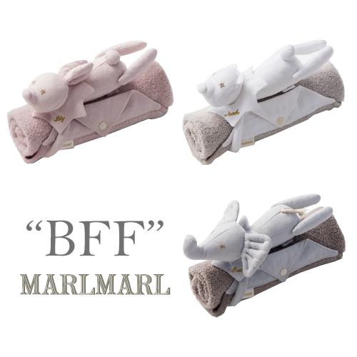 ぬいぐるみ付き ブランケット | MARLMARL マールマール BFF | ぬいぐるみ おくるみ ...
