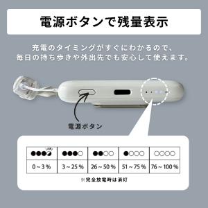 モバイルバッテリー 準固体電池 ワイヤレス充電...の詳細画像4