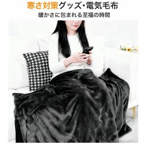 【クーポンで3280円】電気毛布 掛け敷き 大...の詳細画像1