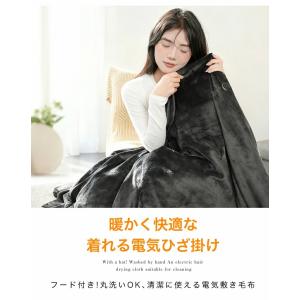 【クーポンで3280円】電気毛布 掛け敷き 大...の詳細画像3