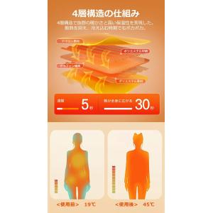 【在庫処分・クーポンで1,680円】電熱ベスト...の詳細画像5