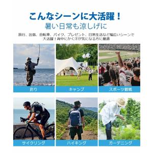 【クーポンで6,999円】ファン付き リュック...の詳細画像3