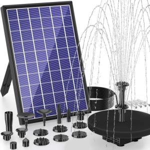NFESOLAR ソーラーポンプ 屋外 ソーラー 噴水ポンプ