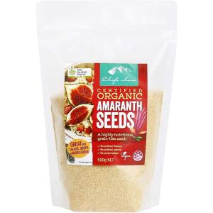 シェフズチョイス オーガニック アマランサスシード 500g x1袋 有機アマランサス 種 Australian Certifild Organic Amaranth Seeds[AMA]｜chefschoice-japan