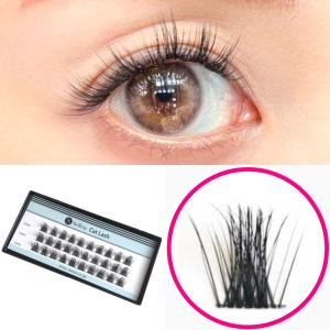 ツインラッシュ Jカール マツエク セルフ つけまつげ 部分 まつげ