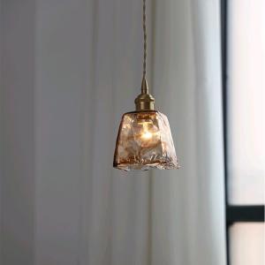 Chende公式店 ペンダントライト ガラス おしゃれ 青緑 北欧 1灯