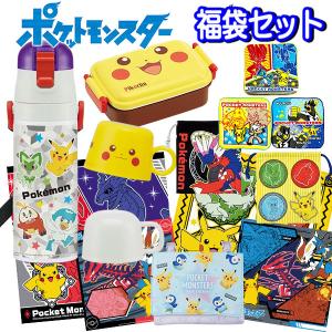 福袋 2024 ポケモン ランチ グッズ セット ギフト 新春 水筒 幼稚園 小学生 ランチ ハッピーバック プレゼント お楽しみ 人気 キャラクター ポケット モンスタ…｜chericoshop