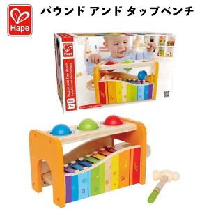 【訳あり】ハンマー ボール落し ハペ パウンド アンド タップベンチ ドイツ生まれ 知育玩具  【om002340】