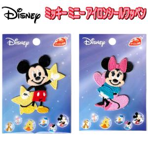 アイロン ワッペン ミッキー ミニー ディズニー...の商品画像