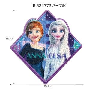 アイロン ワッペン アナと雪の女王 アナ エル...の詳細画像2