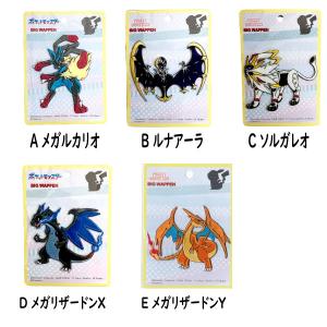 ポケモン ビッグ ワッペン アイロン シール ...の詳細画像1