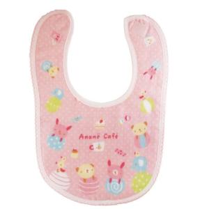 AC.ベビーJOYガーゼスタイ ピンク ベビー用 スタイ ガーゼ パイル よだれかけ ビブ 日本製 男の子用 女の子用 anano cafe AC.ベビーJOYガー…