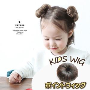 ウィッグ 2個セット 子供 ベビー 赤ちゃん ポイントウィッグ 部分