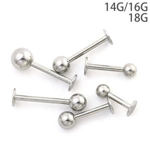 メンズ ボディピアス 軟骨 14G 16G 18G ラブレットスタッド