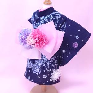 新品】犬服 ペット用 浴衣 有松絞り Mサイズ 犬服・アクセサリー