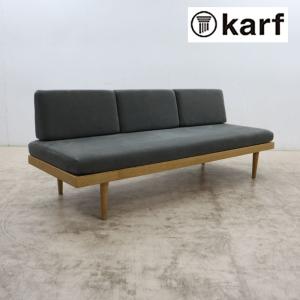 Karf カーフ Modular Sofa Bed モジュラー ソファベッド タイプA W1900 3Pソファ/3人掛けソファ/デイベッド オーク×ファブリック