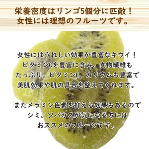 ドライフルーツ ドライキウイ 100g 大地の...の詳細画像2