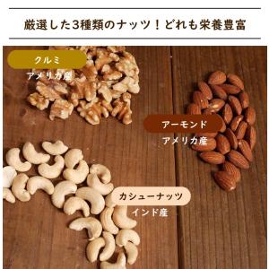 ナッツ 3種類のミックス 230g 無塩 無添...の詳細画像3