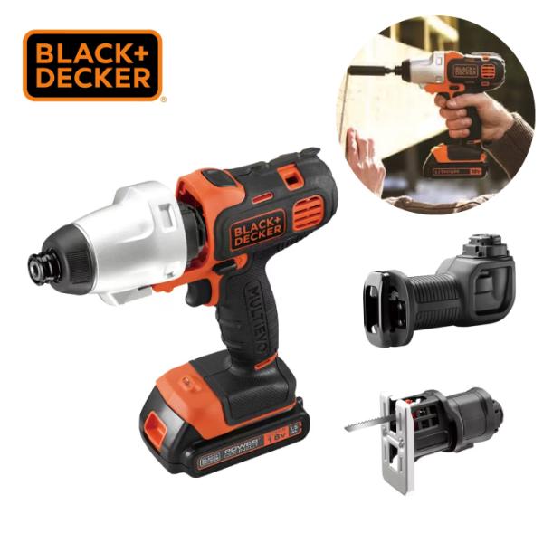 ブラックアンドデッカー ブラックデッカー BLACK＆DECKER 電動マルチツールキット EVO1...