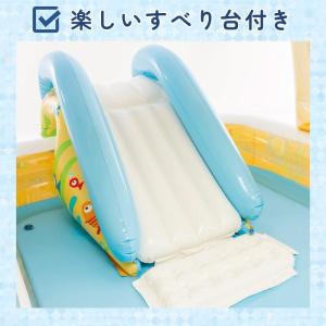プール ビニールプール キッズプール サンシェ...の詳細画像2