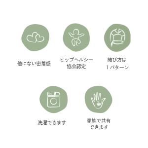 正規取扱店 抱っこひも 抱っこ紐 新生児 コン...の詳細画像2