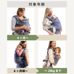 抱っこ紐 新生児 首 すわり 前 一人で装着簡...の詳細画像5