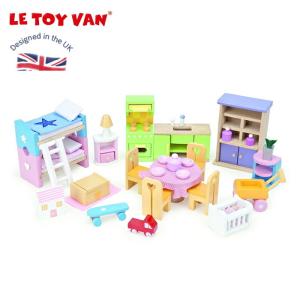 ドールハウス レトイバン  Le Toy Van レ・トイ・バン スターター ファニチャーセット 家具 おままごと セット 小物 ミニチュア 木のおもちゃ ごっこ遊び Aセ…