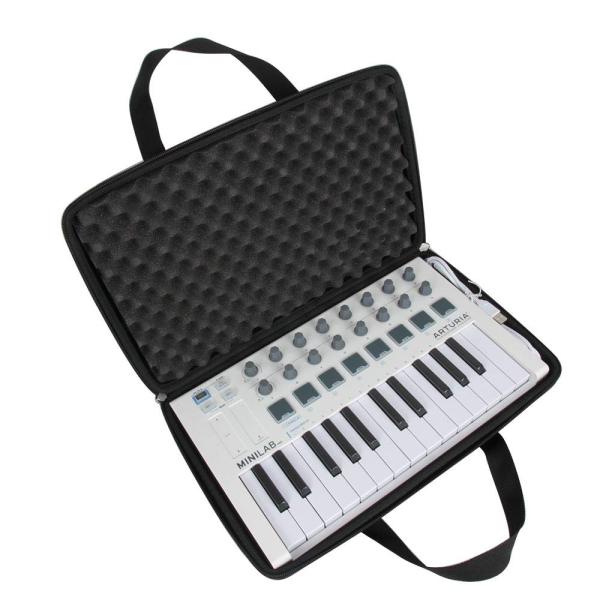 ARTURIA MIDI キーボードコントローラー MiniLab Mk II 専用収納ケース-He...